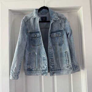 Abercrombie & Fitch Light Blue Denim Jacket